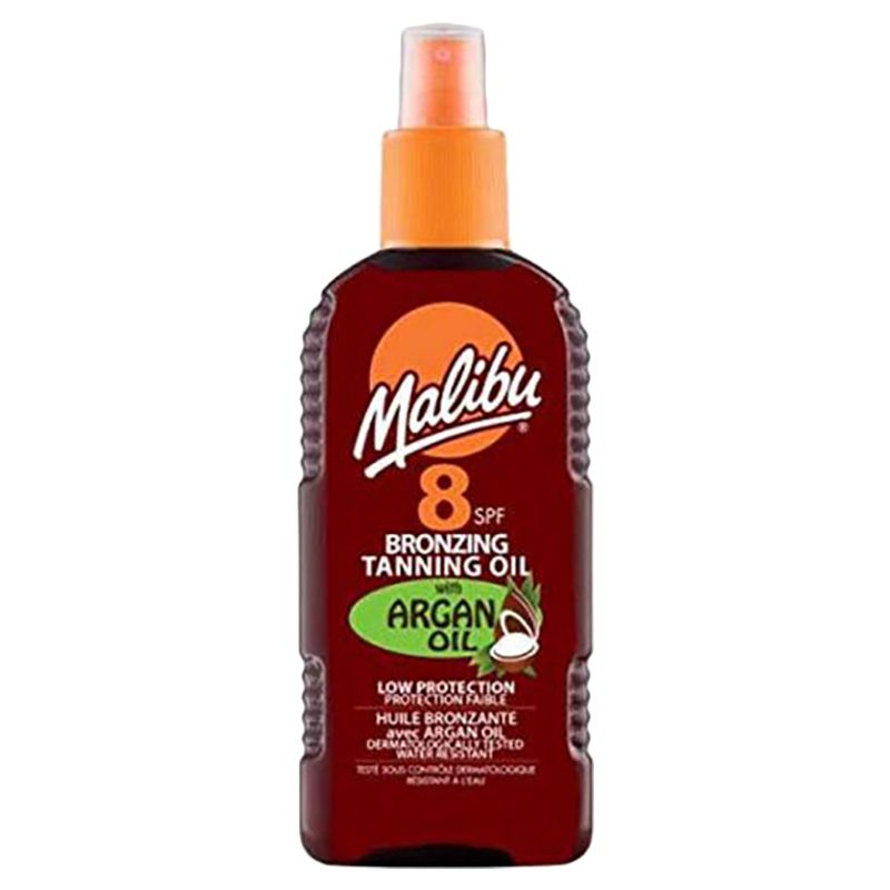 Malibu Spf8 Bronzing Oil With Argan 200 ml