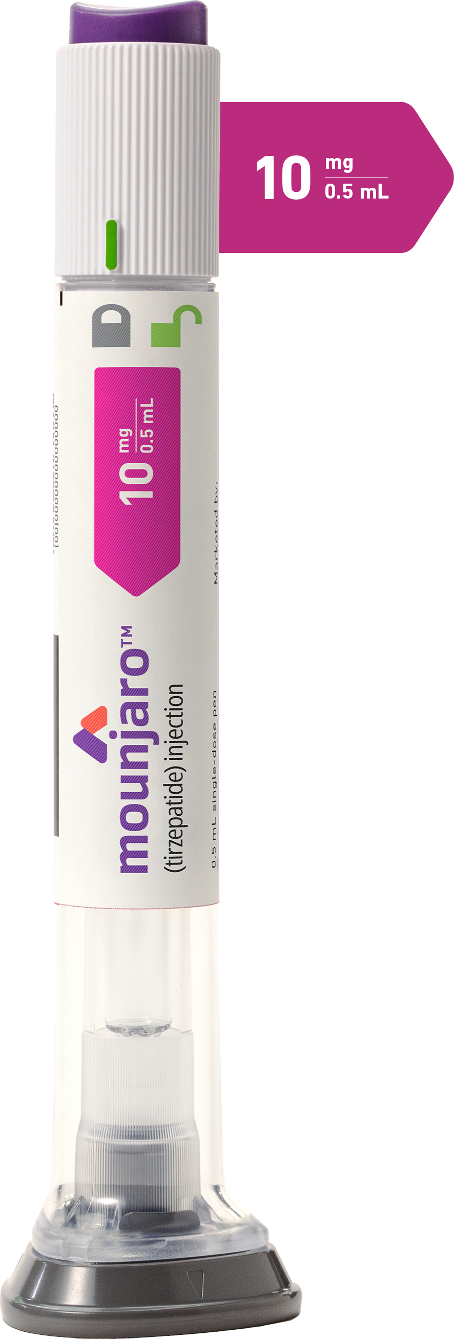 Mounjaro 10 mg/0.5 mL Tirzepatide Prefilled Pen ×4 (refrigerated)
