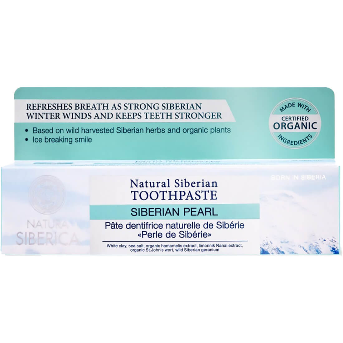 ناتيورا سايبريكا معجون الاسنان سيبيريان بيرل 100 جم