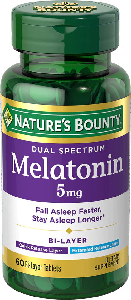 Nature'S Bounty Dual Spec. Melatonin 5Mg 60S
