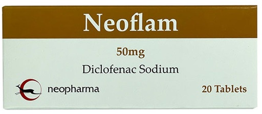 Neoflam 50Mg 20 Tabs