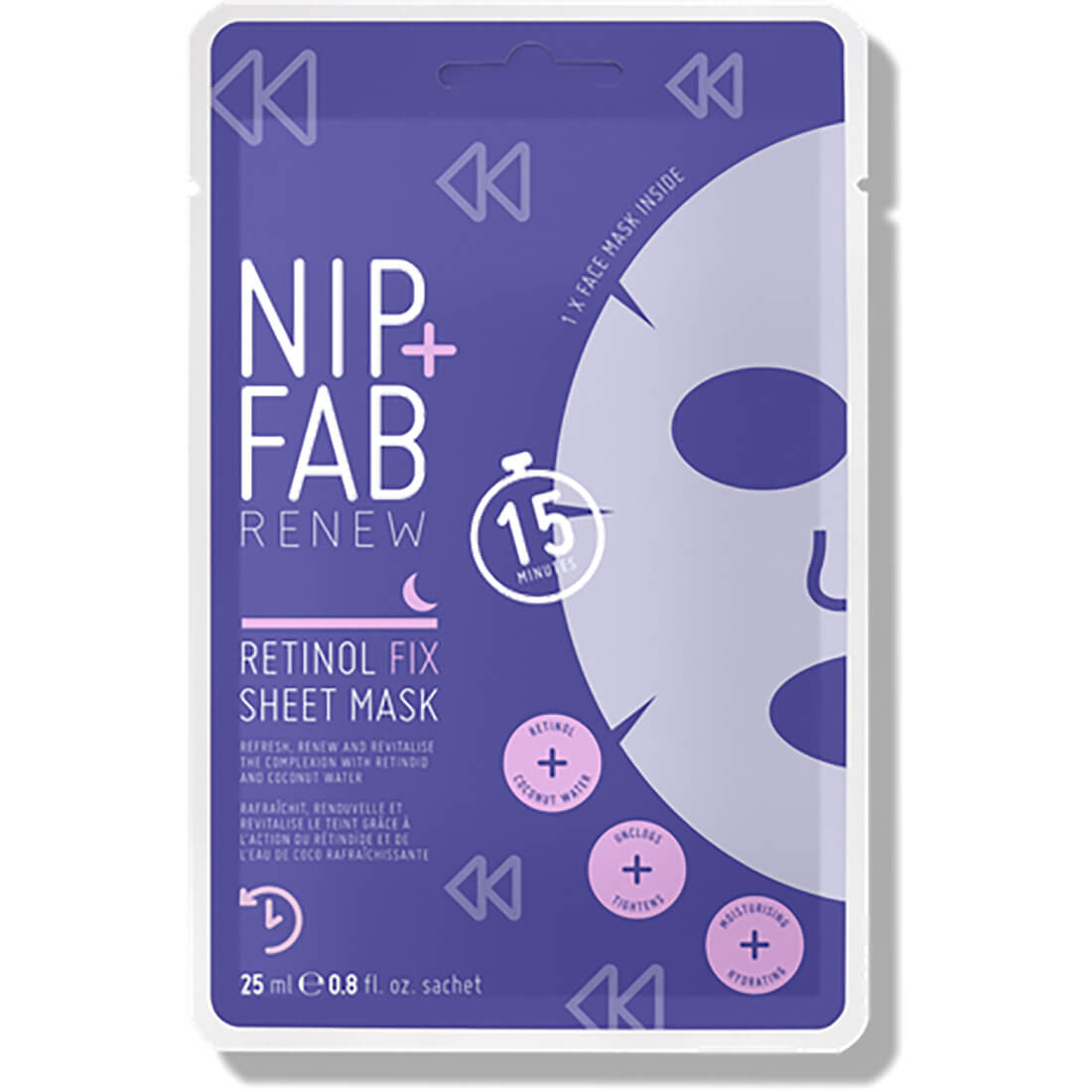 Nip+Fab Retinol Fix Sheet Mask 25 ml
