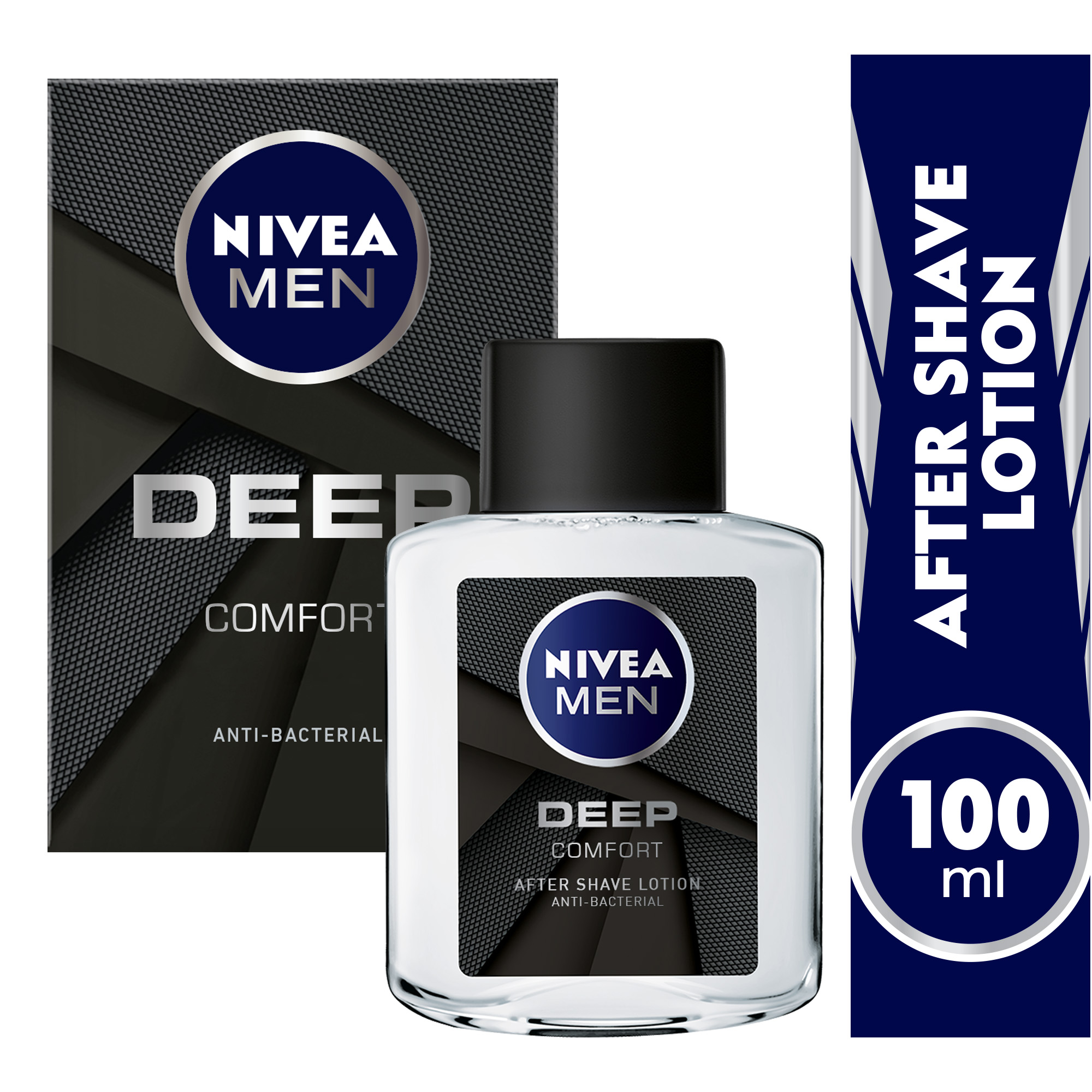 Nivea Men Deep After Shave Lotion, Woody, 100Ml