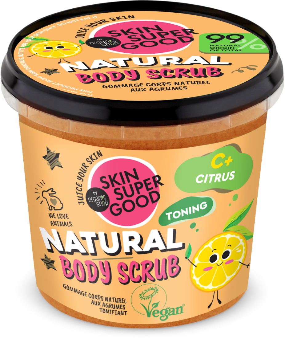 Organic Shop Natural Body Scrub C Citrus 360 ml