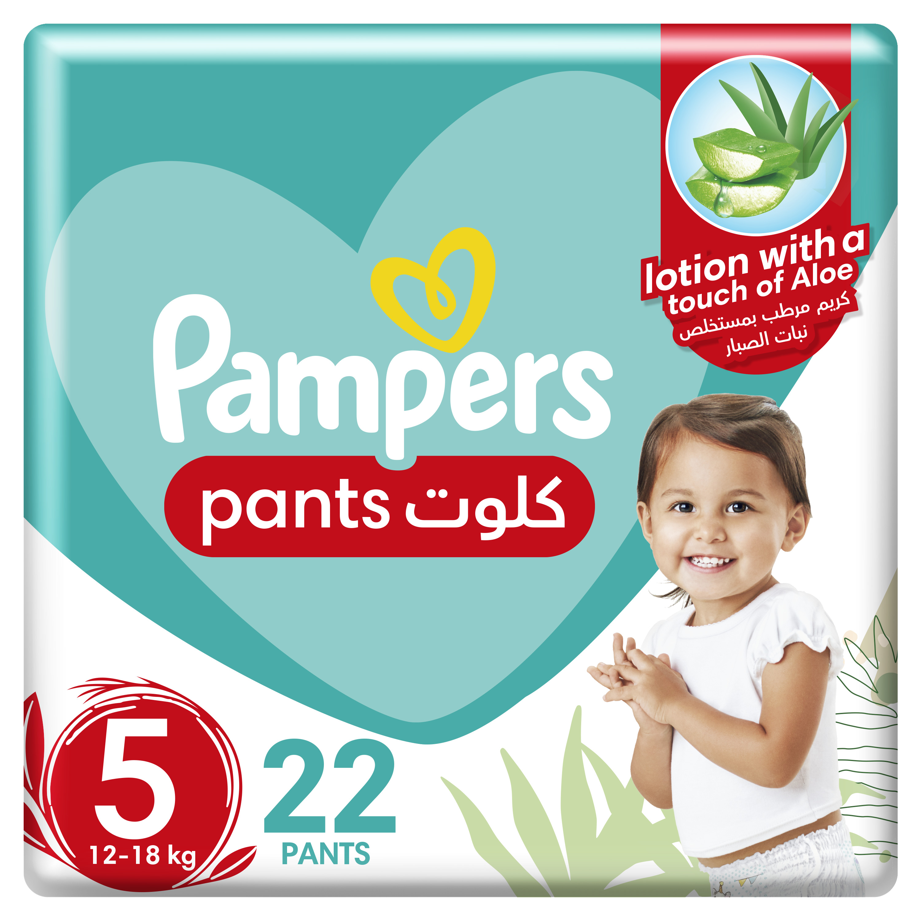 Pampers Pants Size (5) Carry Pack 22 Pants