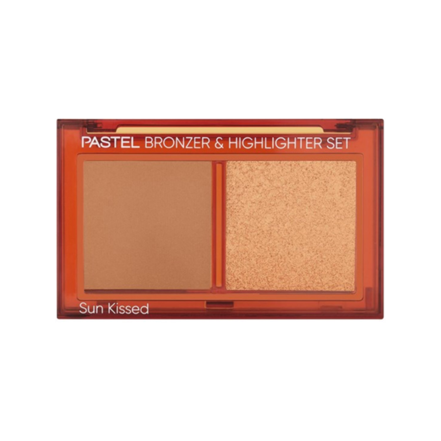 Pastel Bronzer And Highlighter Set 2 Tan Bronze And Heat Glow