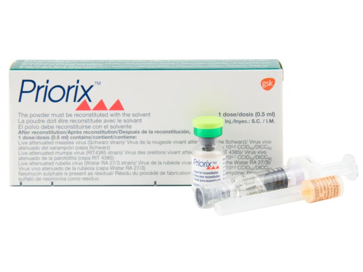 Refriger Injection Priorix injection 0.5ML/1 vial IM vaccine (Refrigerator) | Nahdi