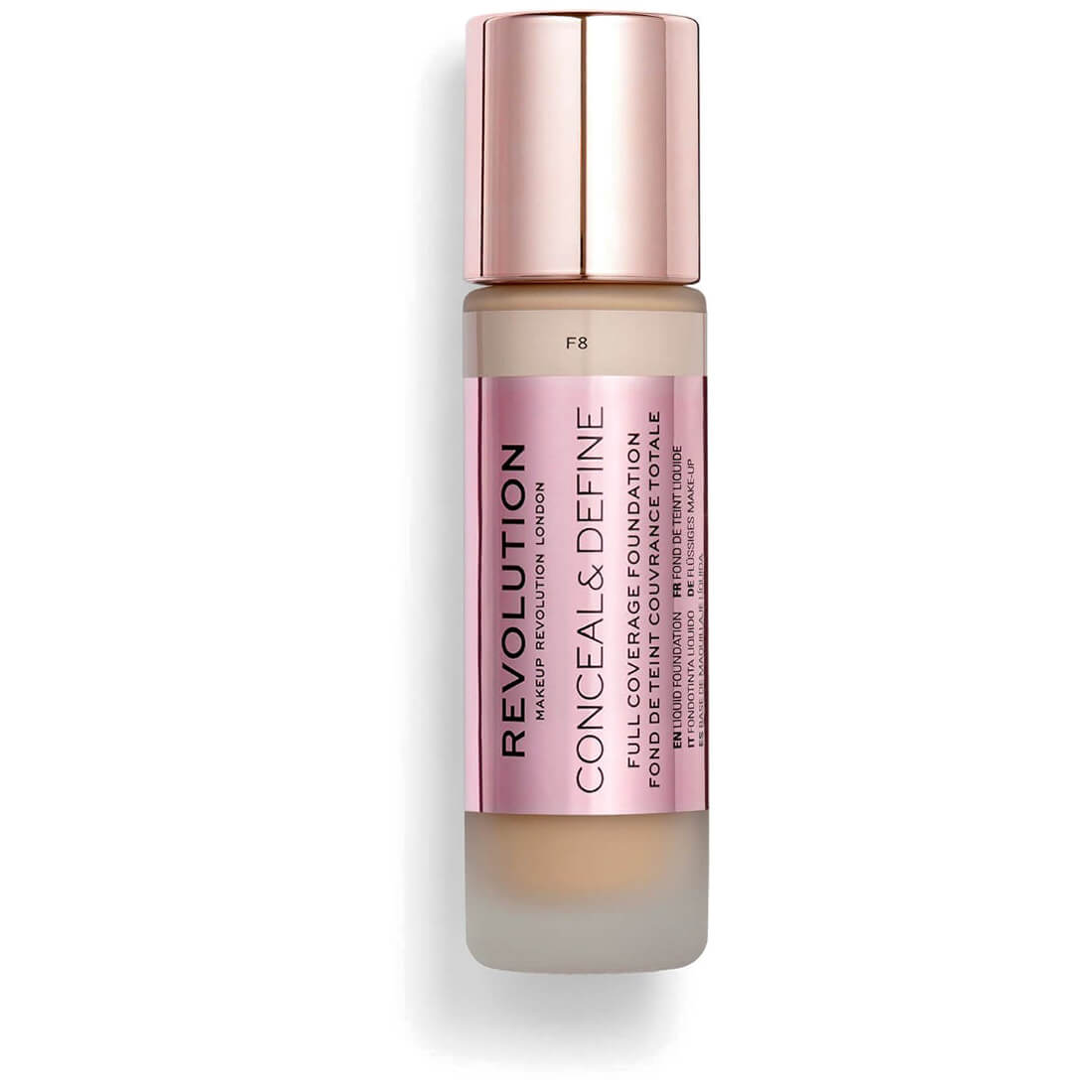 Makeup Revolution Conceal & Define Foundation F8- Beige