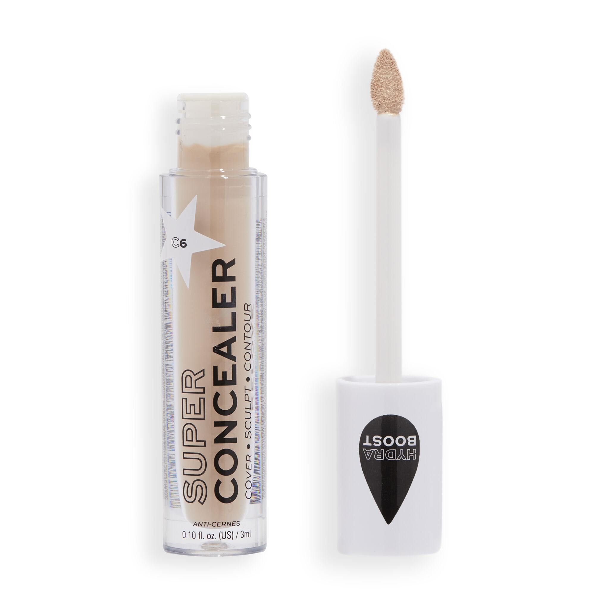 Makeup Revolution Relove Super Concealer Radiant Matte C6