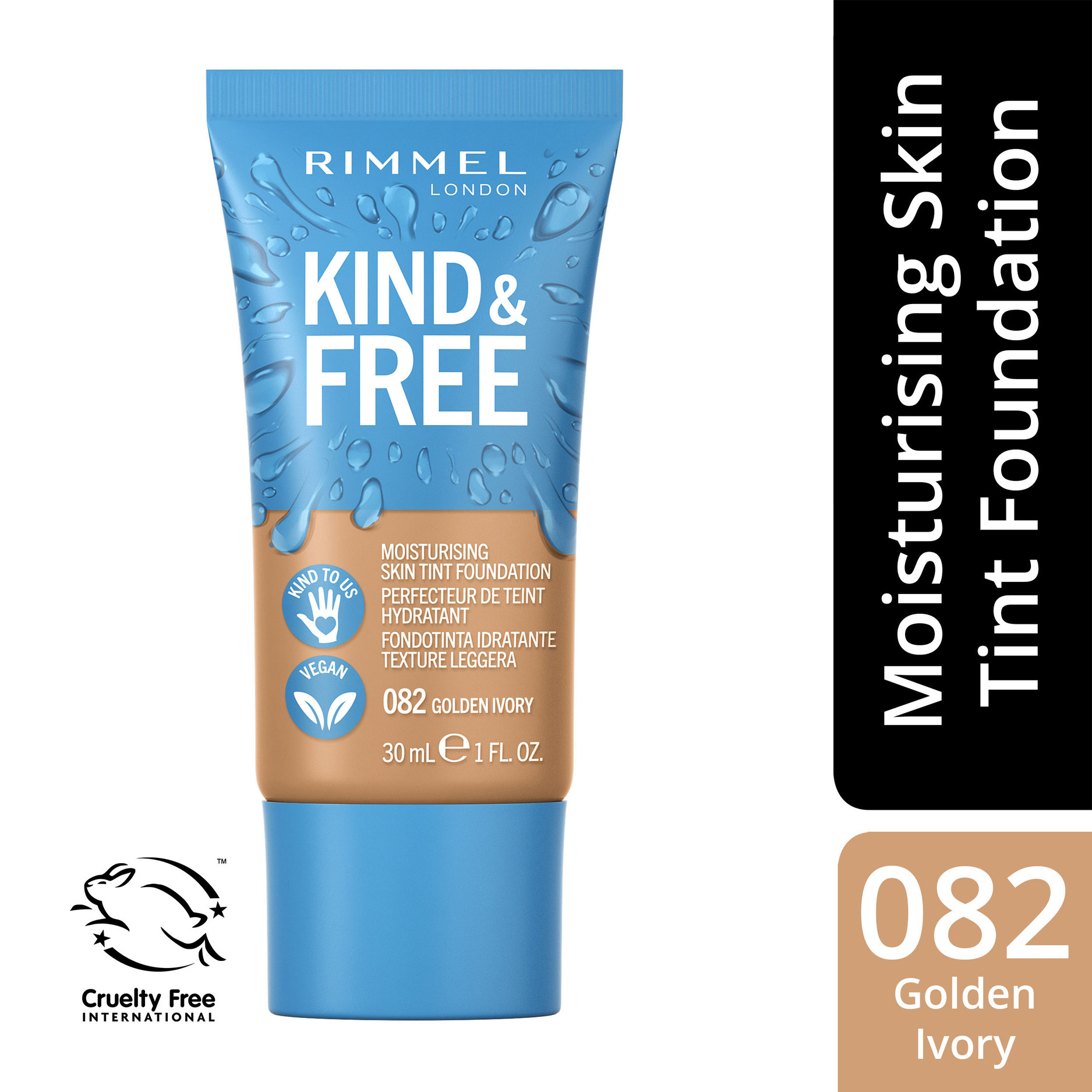 ريميل كايند & فري فاونديشن 82 جولدن أيفوري