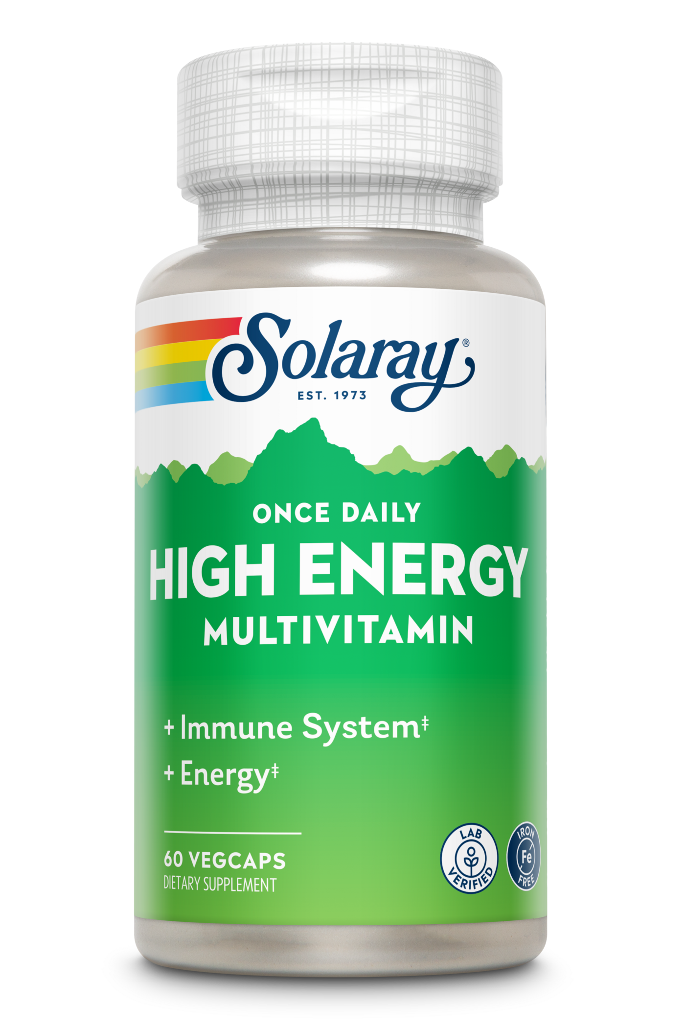 سولاراي فيتامينات متعددة مرة يوميا خالية من الحديد 60 كبسولة