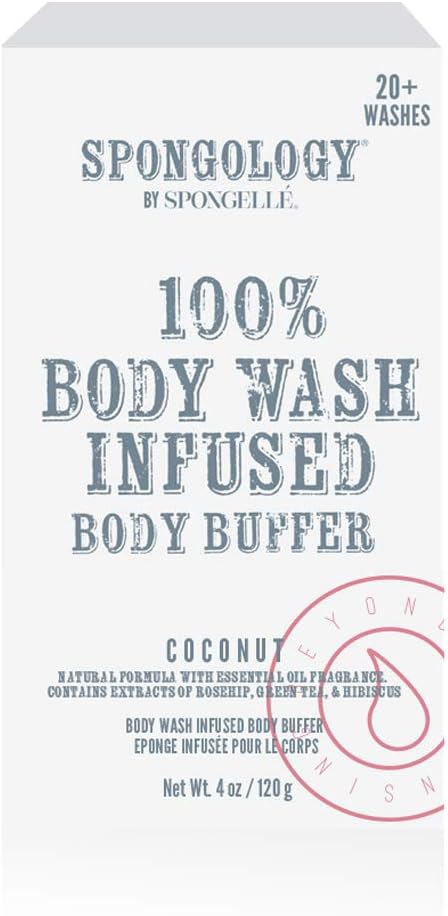 Spongelle Spongology Body Buffer Coconut 20 Washes