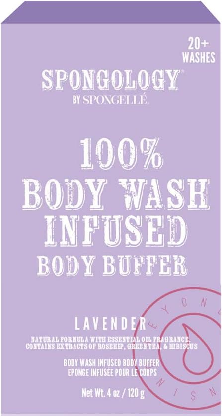 Spongelle Spongology Body Buffer Lavender 20 Washes