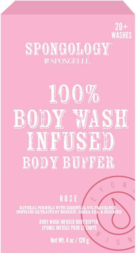 Spongelle Spongology Body Buffer Rose 20 Washes