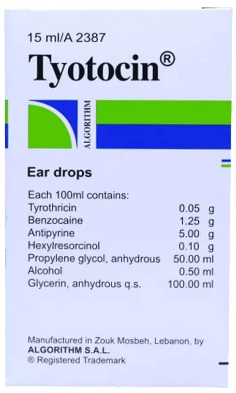 Tyotocin Ear Drops 15Cc | Nahdi