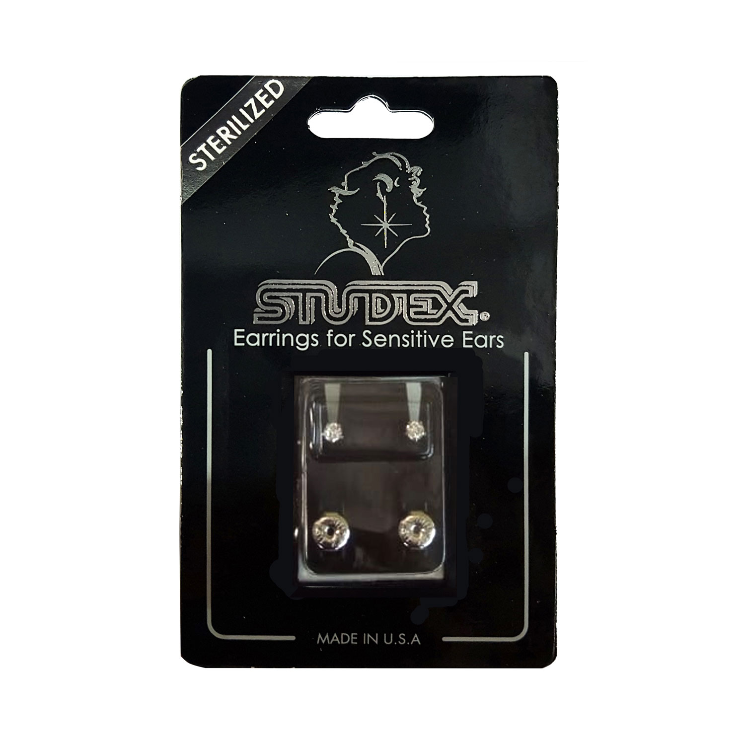 Studex Cubic Zirconia Tiffany Large Sterilized St Steel