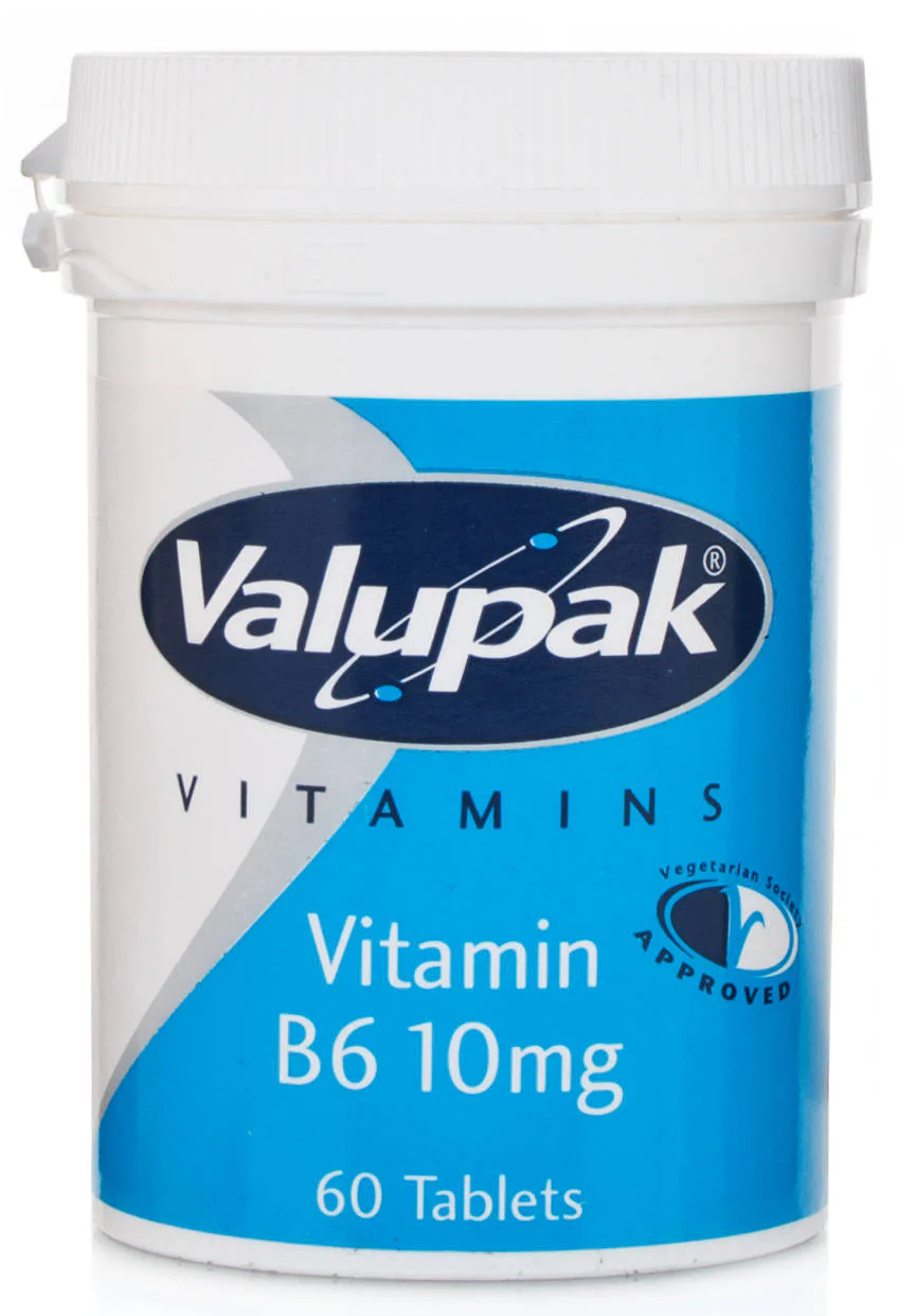 Valupak Vitamin B6 60 Tabs