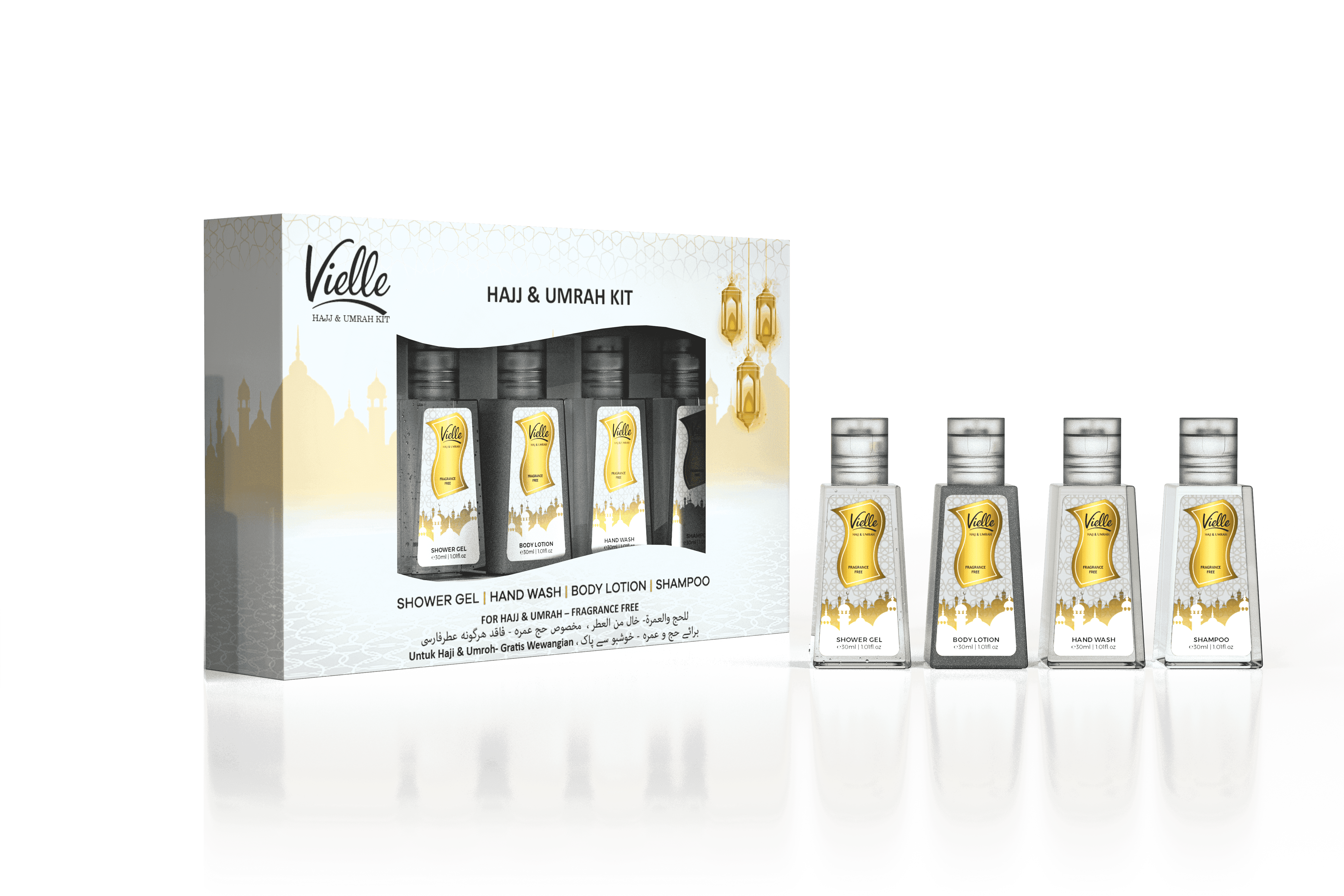 Vielle Hajj And Umrah Kit 4 30 ml