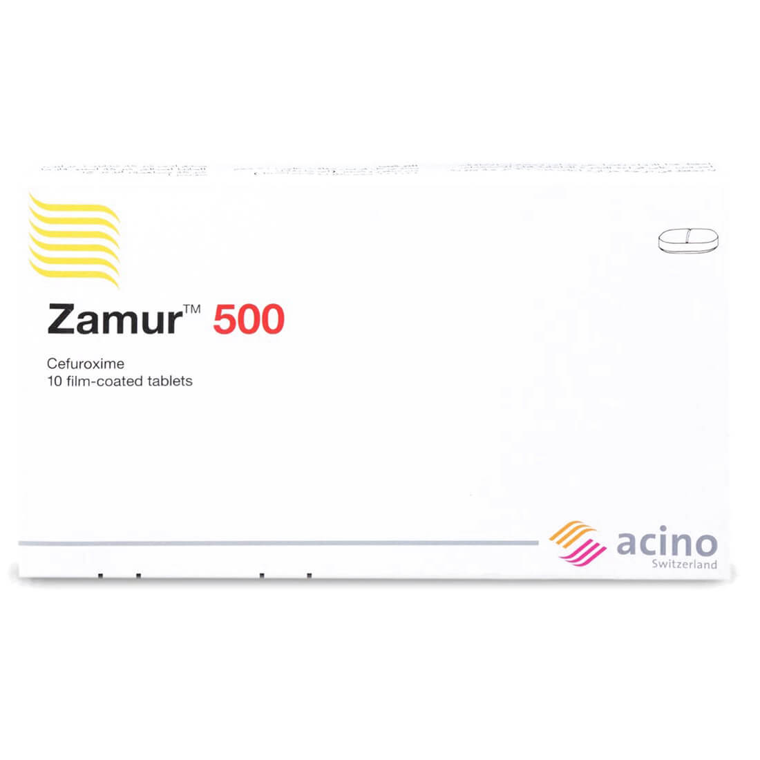 زامور 500 مجم 10 اقراص