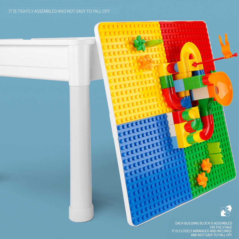 Little Story Activity & Block Table + 350 Blocks 4 In 1 - Xl | Nahdi